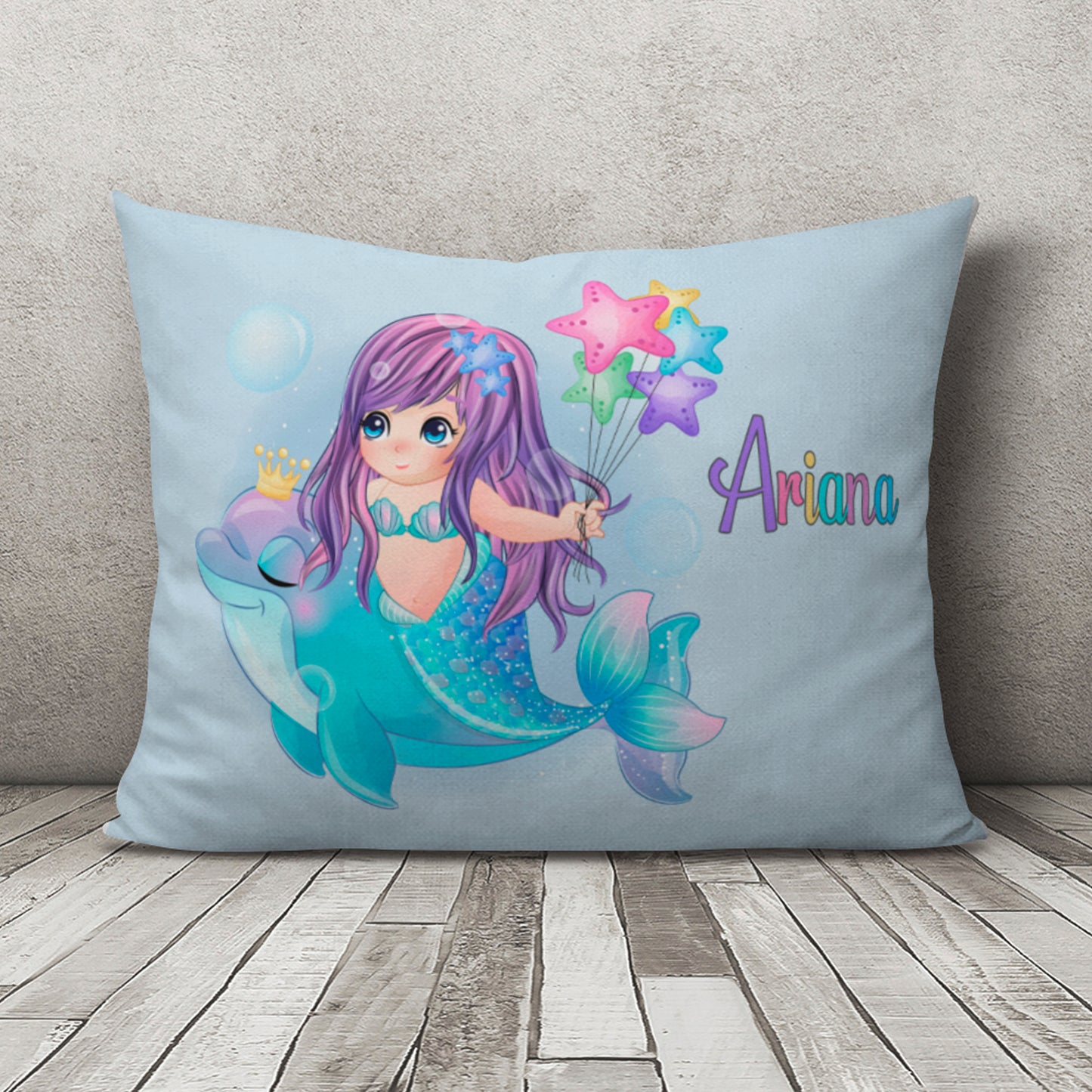 Custom Pillowcase, Personalized Pillowcase, Nursery Pillowcase, Girl Pillowcase with Name, Pillowcase For girl