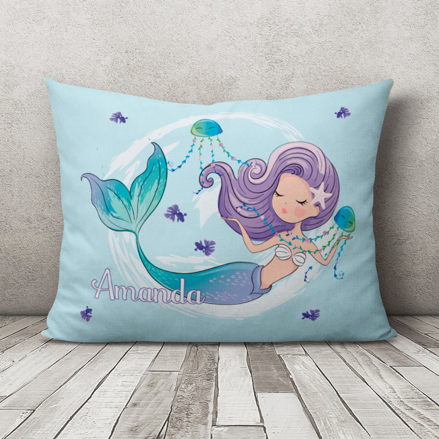 Custom Pillowcase, Personalized Pillowcase, Nursery Pillowcase, Girl Pillowcase with Name, Pillowcase For girl