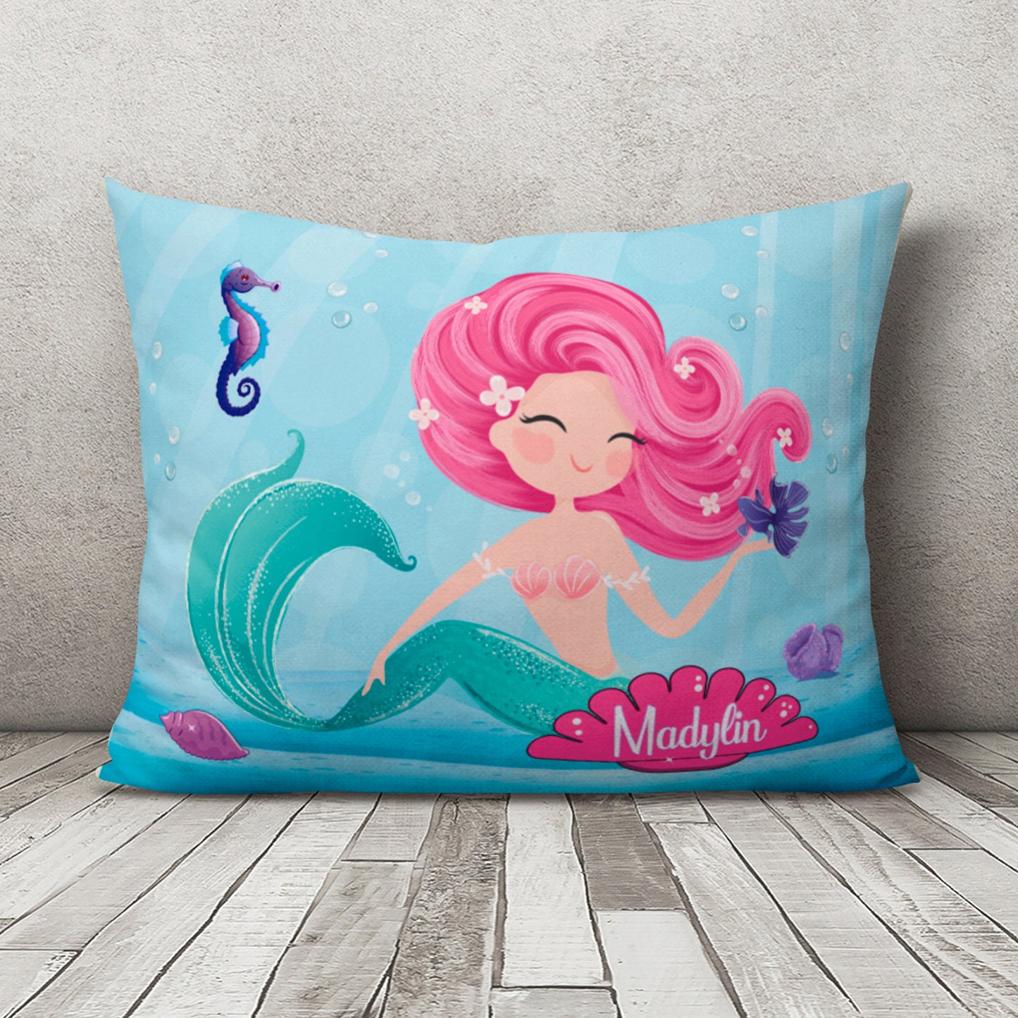 Personalized Pillowcase, Custom Pillowcase, Nursery Pillowcase, Girl Pillowcase with Name, Pillowcase For girl