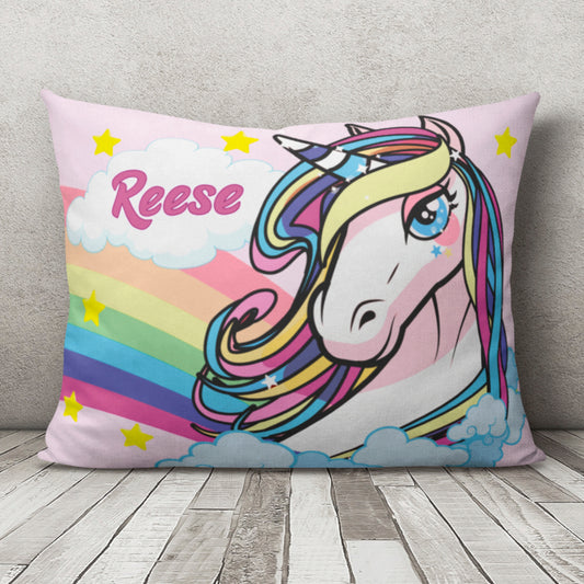 Personalized Pillowcase, Custom Pillowcase, Nursery Pillowcase, Girl Pillowcase with Name, Pillowcase For girl
